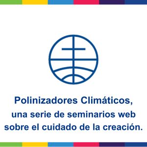 Polinizadores Climáticos, una serie de seminarios web sobre el cuidado de la creación